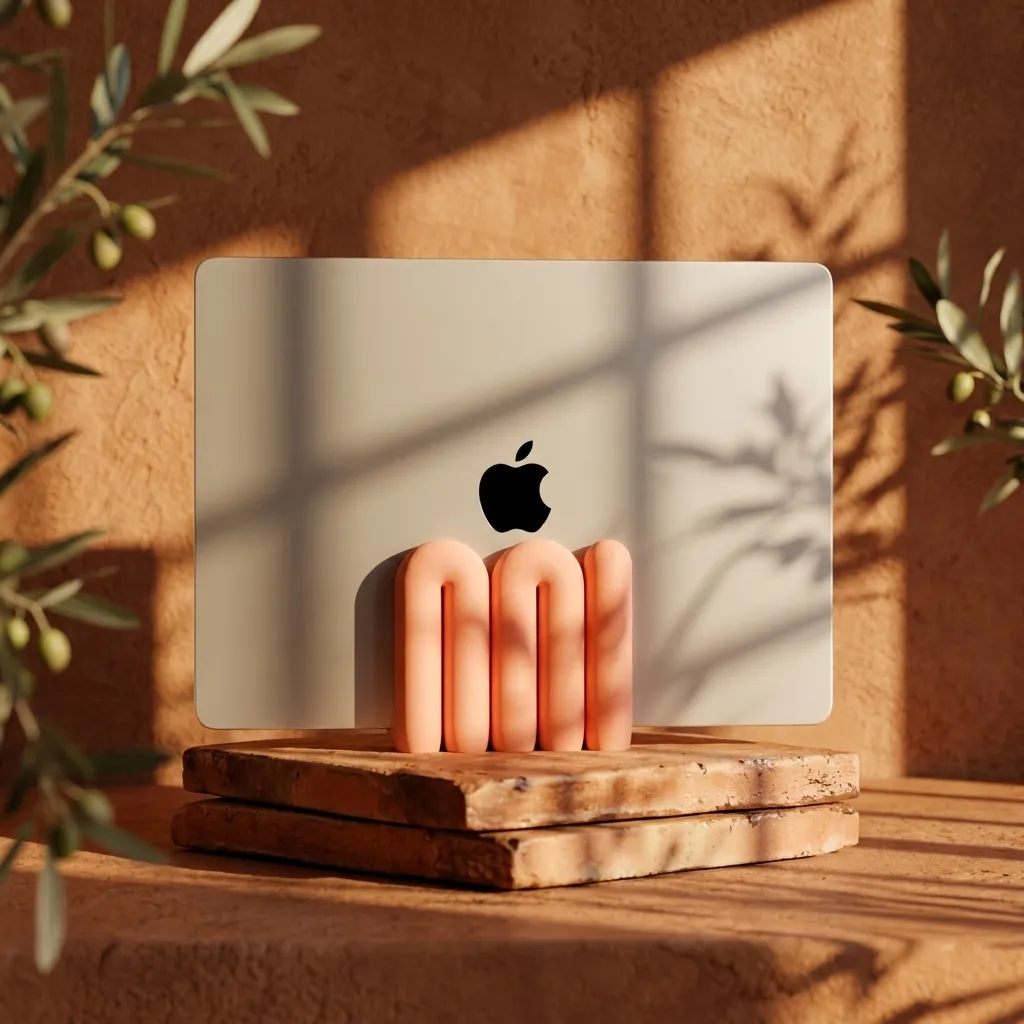 Wibble Aesthetic Laptop Stand view 4