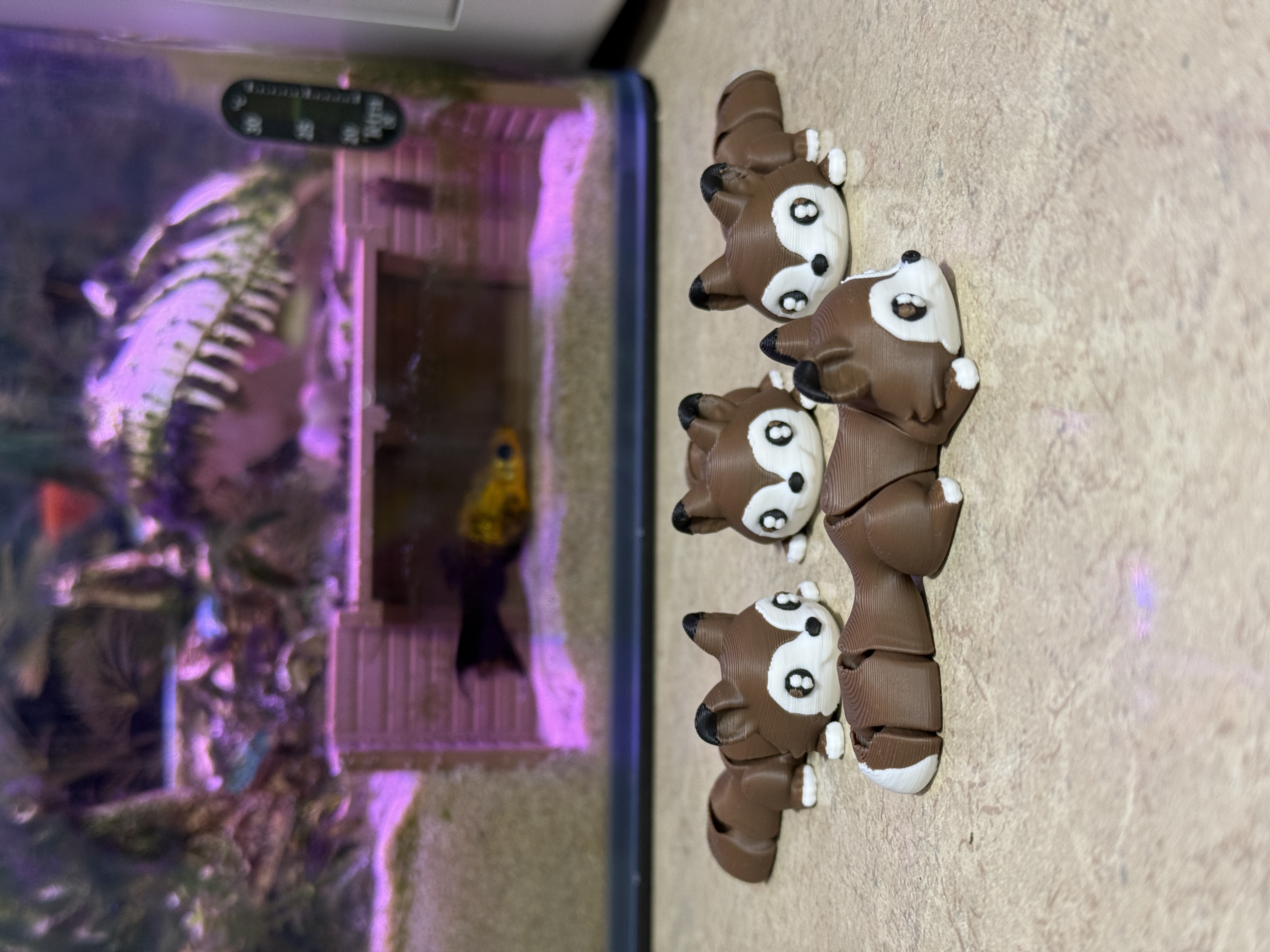 Miniatura 1 do modelo 3D Flexi Mini Squirrel