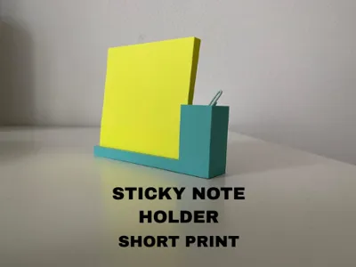 Sticky Note Holder – 3D Printed Merwan