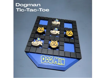 Dogman Tic-Tac-Toe