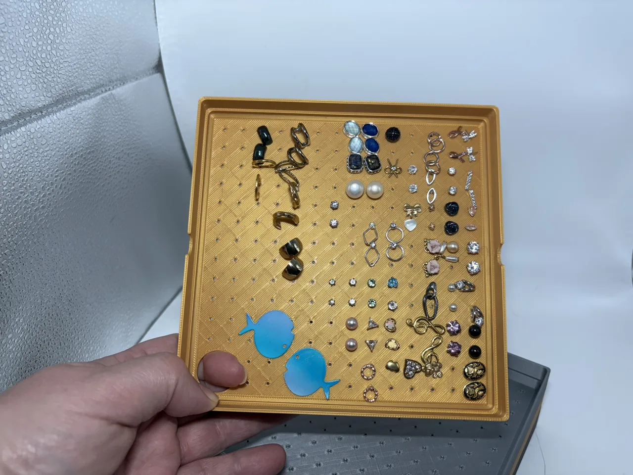 Stackable Earring Tray / Jewelry Box view 4