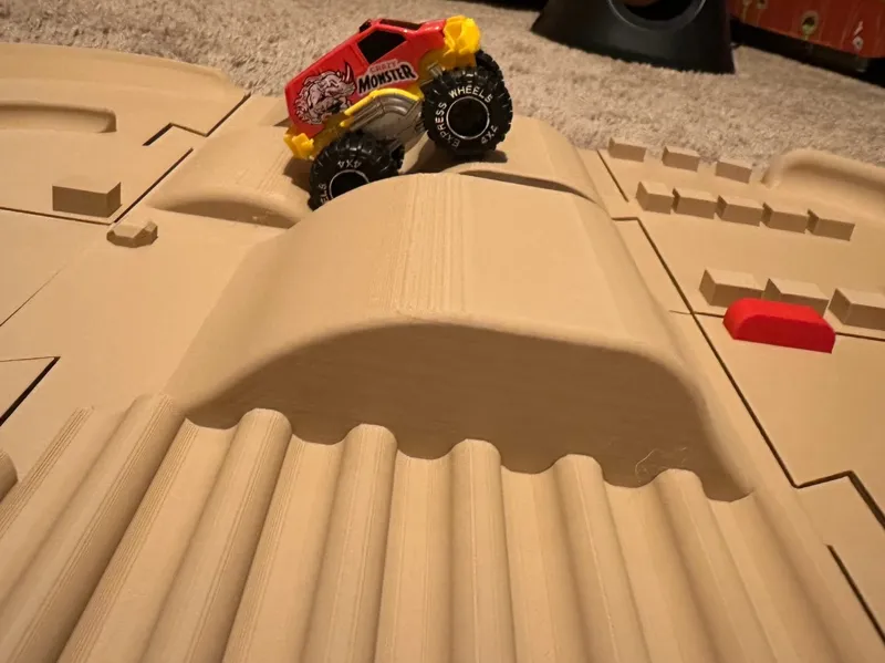 Monster truck Race track 