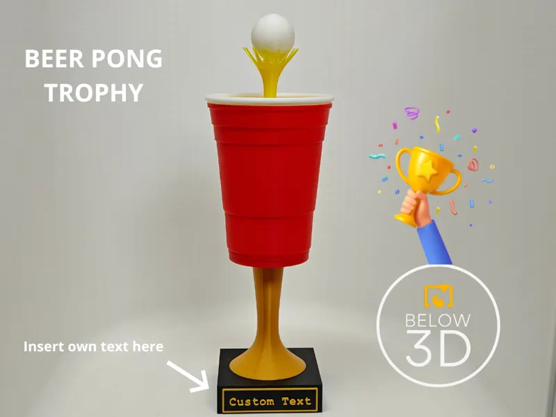 Beer Pong Trophy