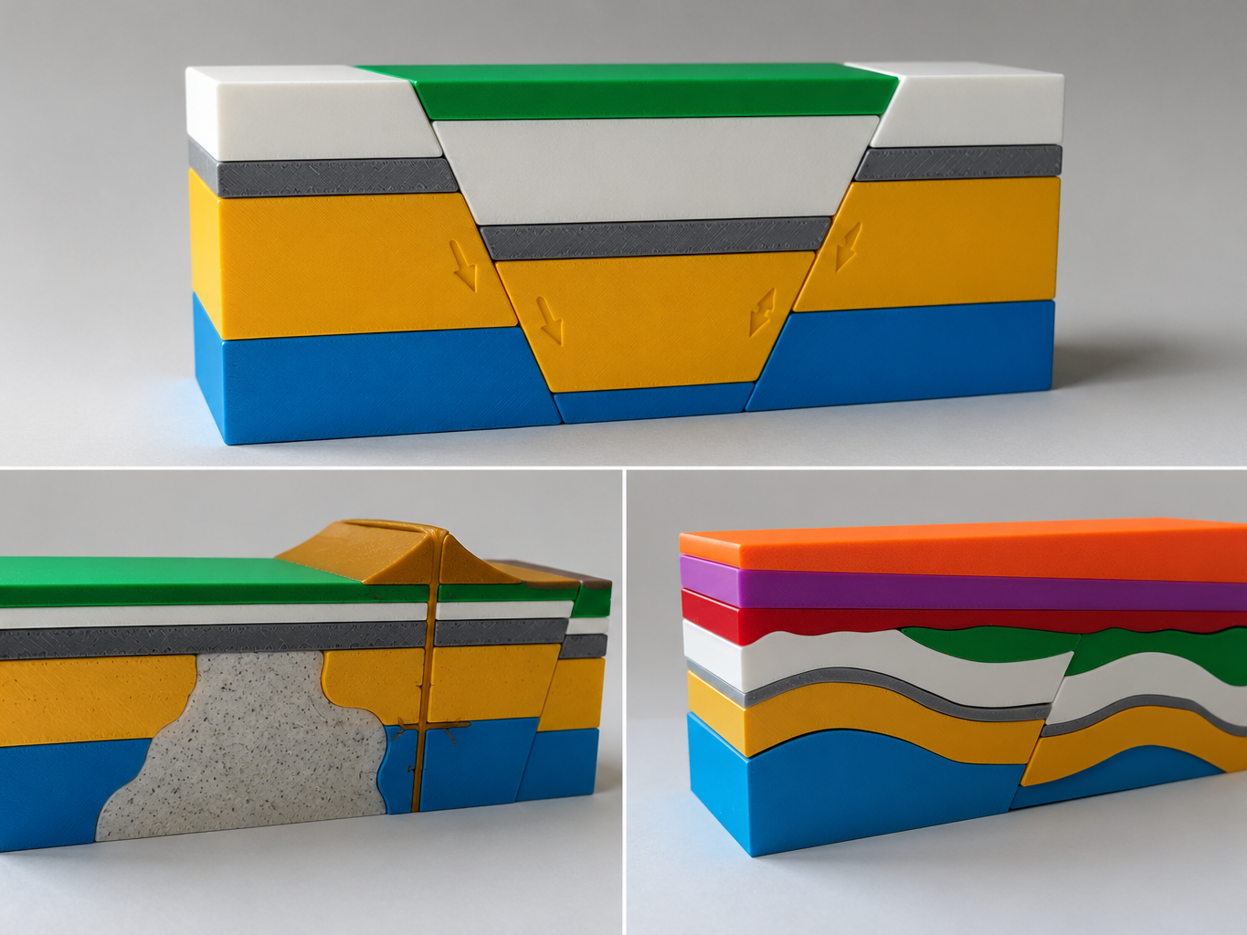 30 Cortes Geológicos 3D (16-30) |Recurso didáctico