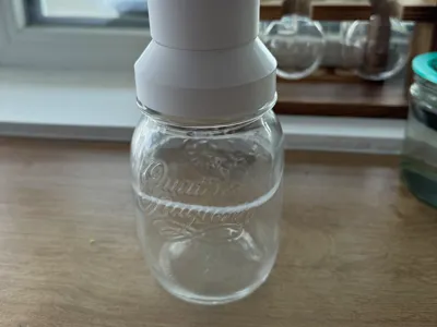 Mason Jar Mini Hydroponic Tower Adapter