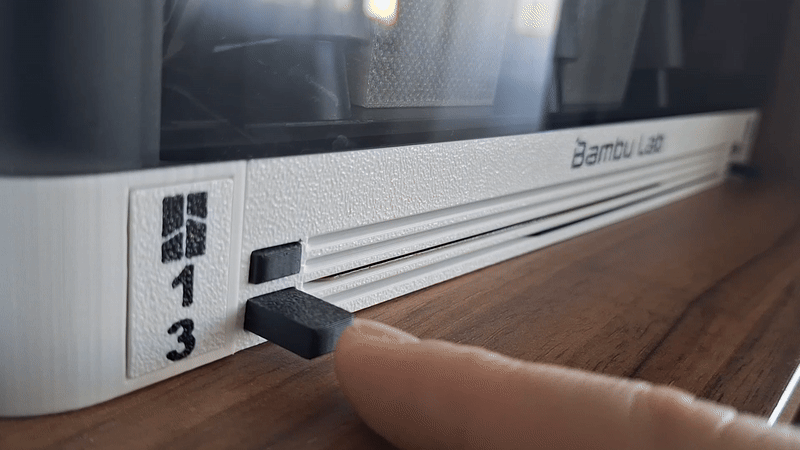 FNT AMS2 Pro X2D buildplate holder Vision Encoder