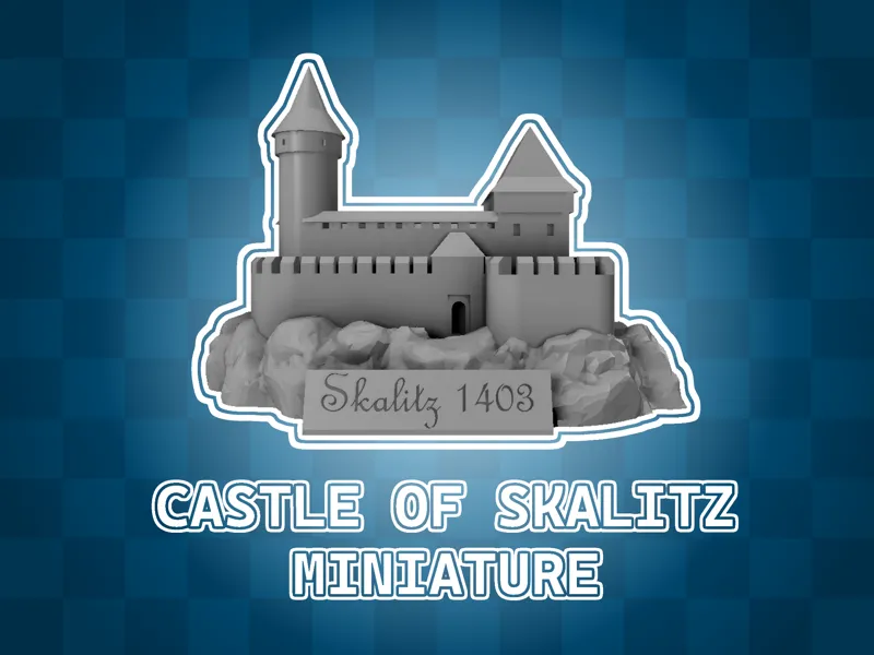 Kingdom Come: Deliverence Skalitz castle miniature