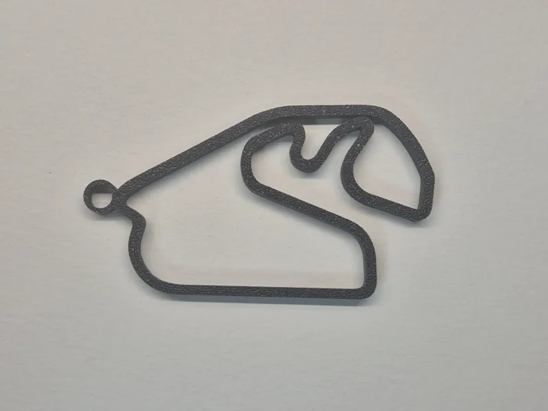 Brazil circuit Keychain Formula 1