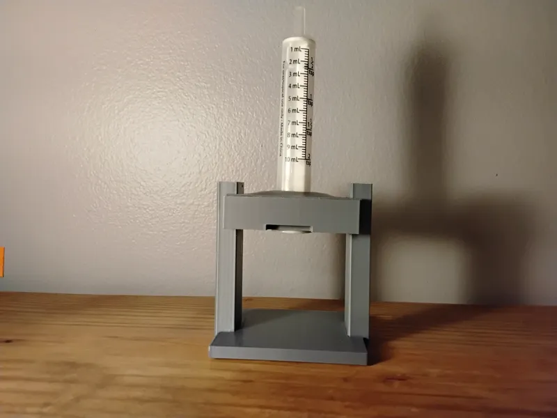 syringe pneumatic press  