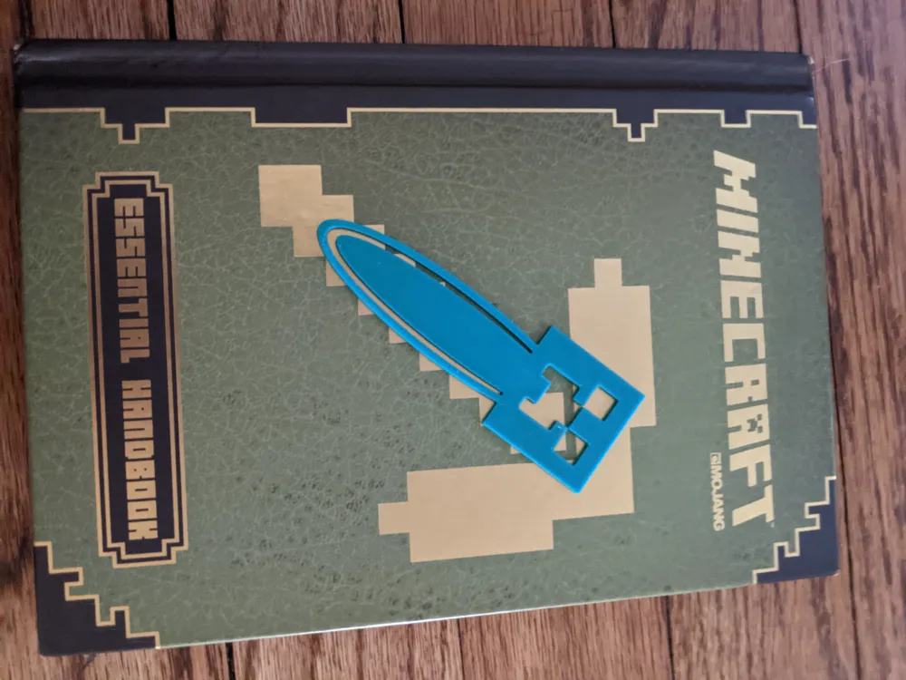 Creeper Bookmark (Minecraft) by alexoroot - MakerWorld