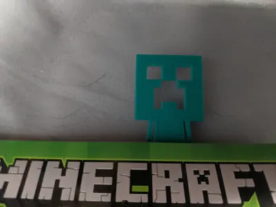 Creeper Bookmark (Minecraft) by alexoroot - MakerWorld