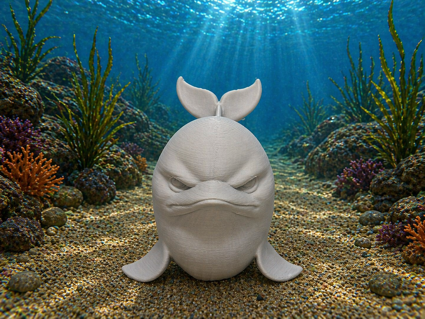 Grumpy Dolphin