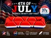 Patriotic Infinity Loop Fidget | Print-in-Place | 37g