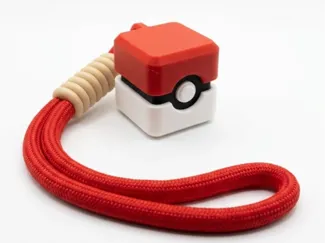 Poke Ball Fidget Clicker