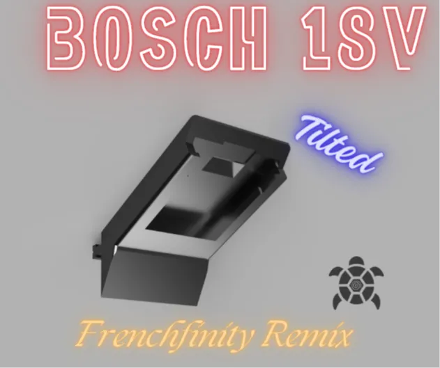 Bosch 18V Akkuhalterung tilted Frenchfinity