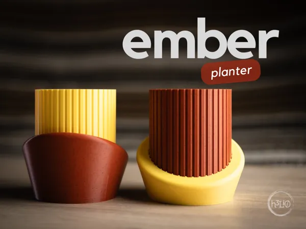 Минималистична саксия Ember