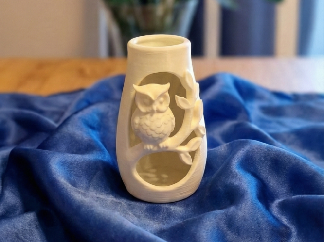 Owl Vase – Art Decor