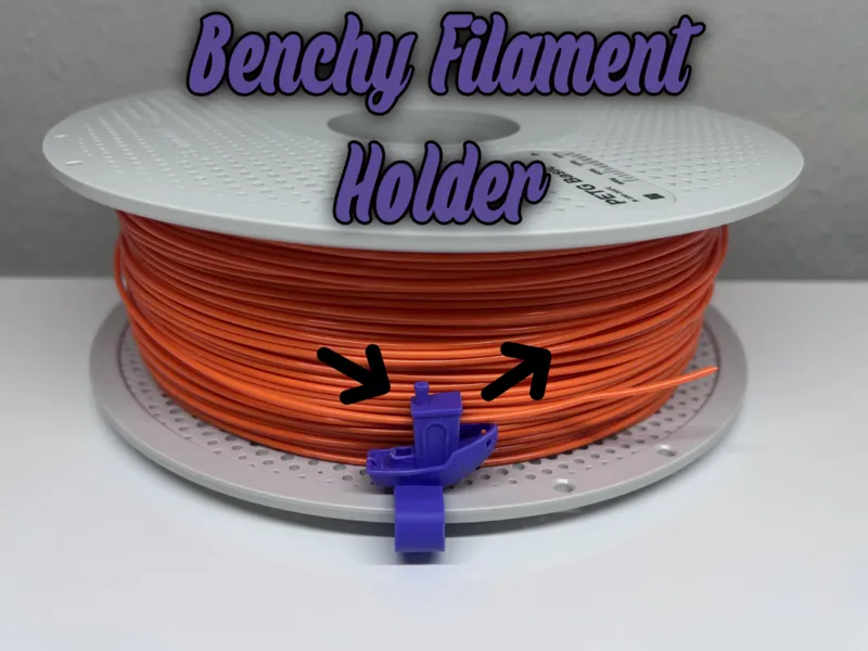 Benchy Filament Clip