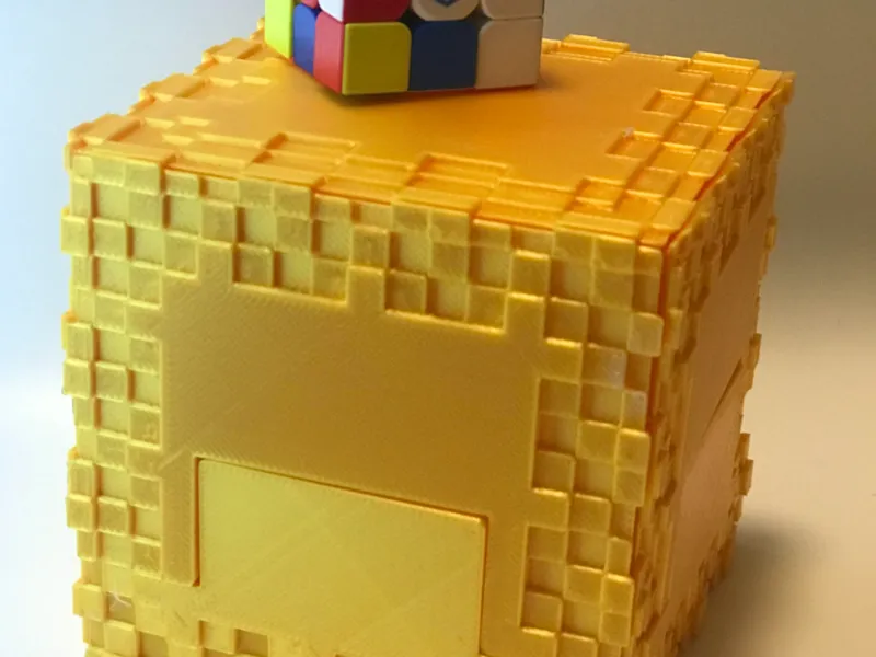 Minecraft Twisting Shulker Box Container