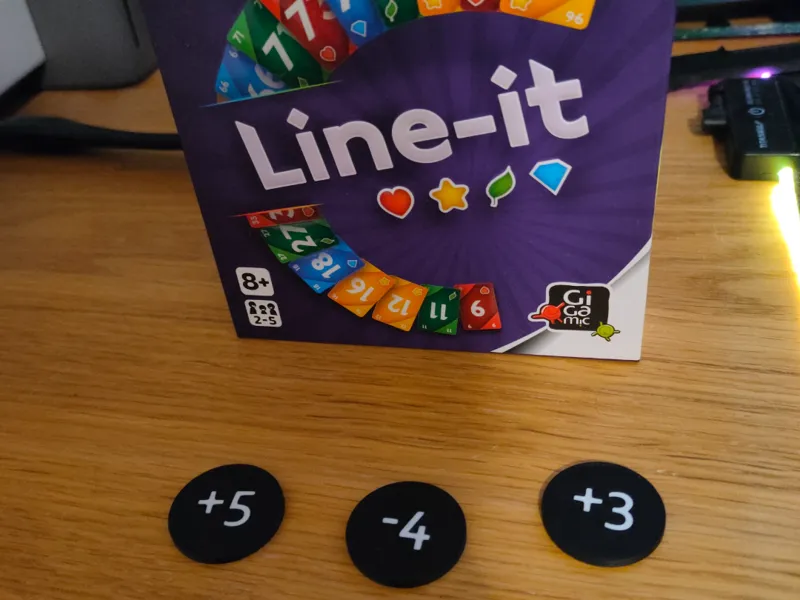 jetons pour jeu line-it