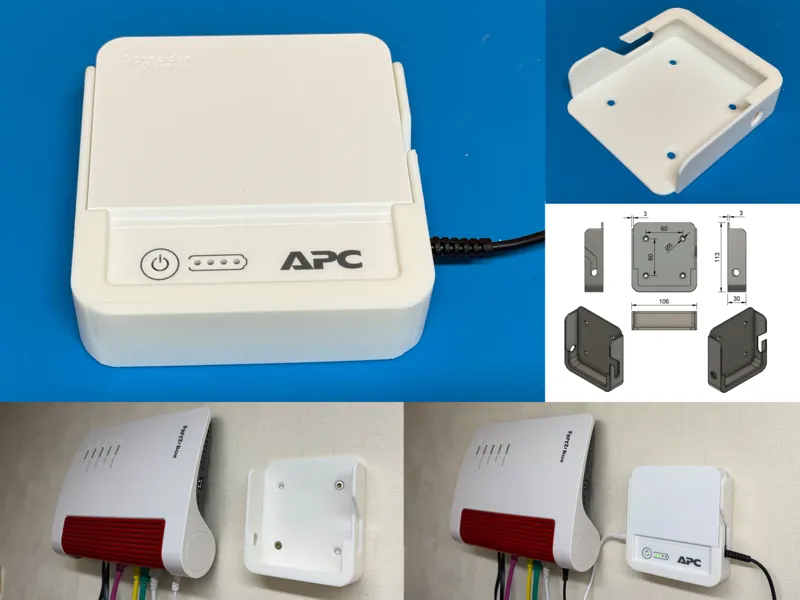 Wandhalter für APC Back-UPS CP12036LI