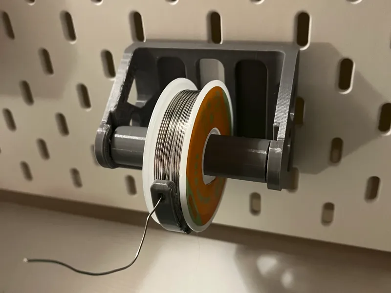 Ikea Skadis Solder Dispenser