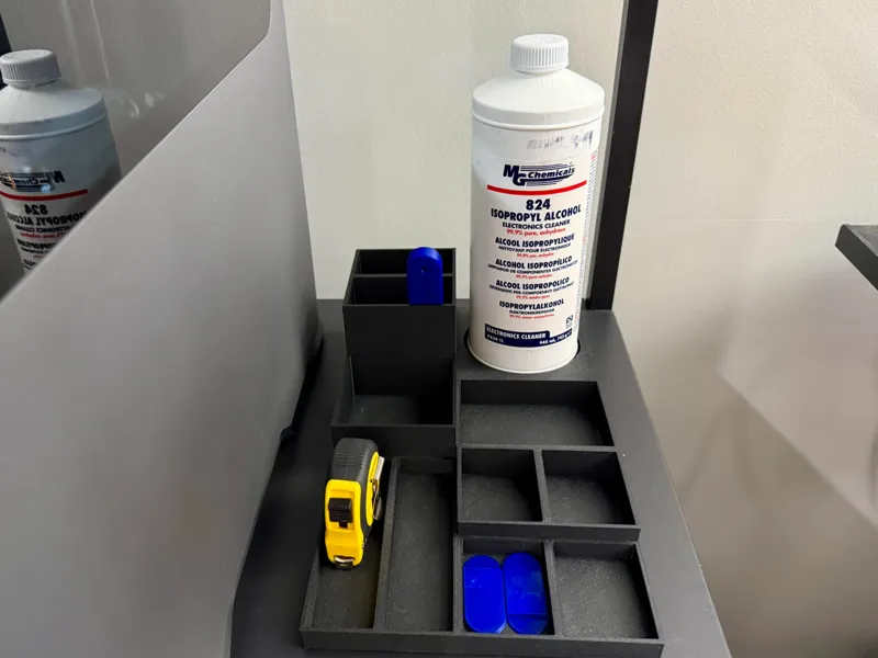 Printer Parts Orgaizer W/ MG Chemicals ISO Holder