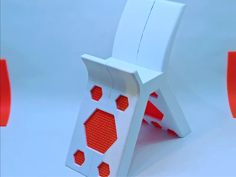 Futuristic Hexagonal Phone Holder