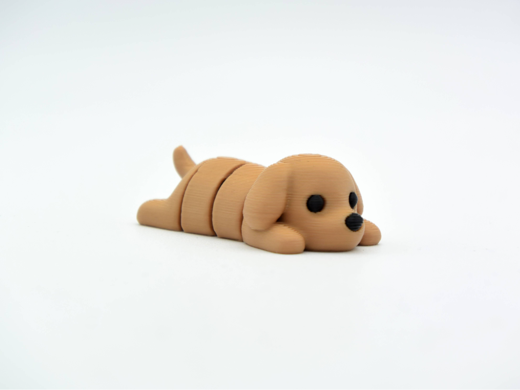 Miniatura 2 do modelo 3D Flexi Dog - Articulated Keychain