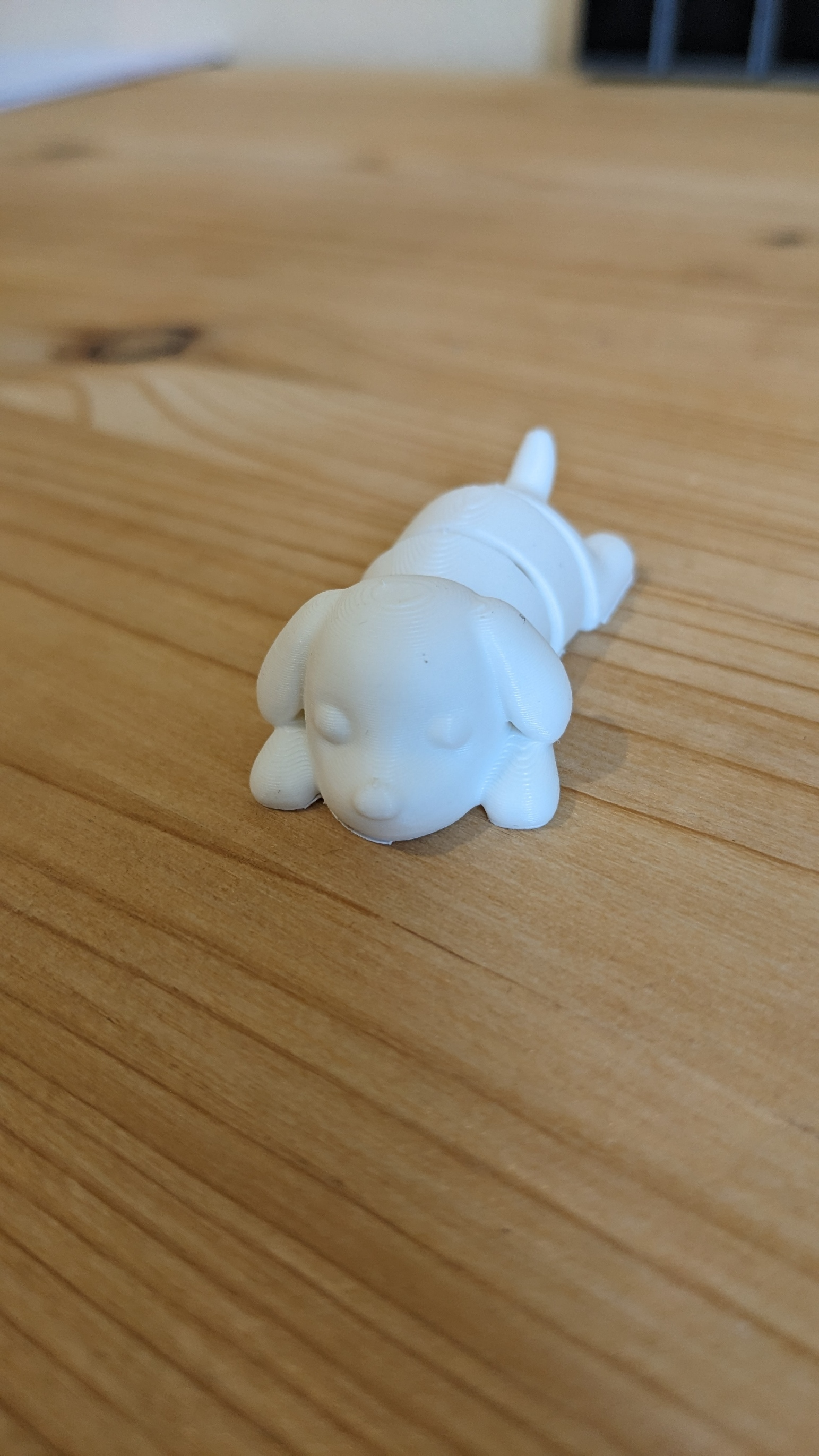 Miniatura 3 do modelo 3D Flexi Dog - Articulated Keychain
