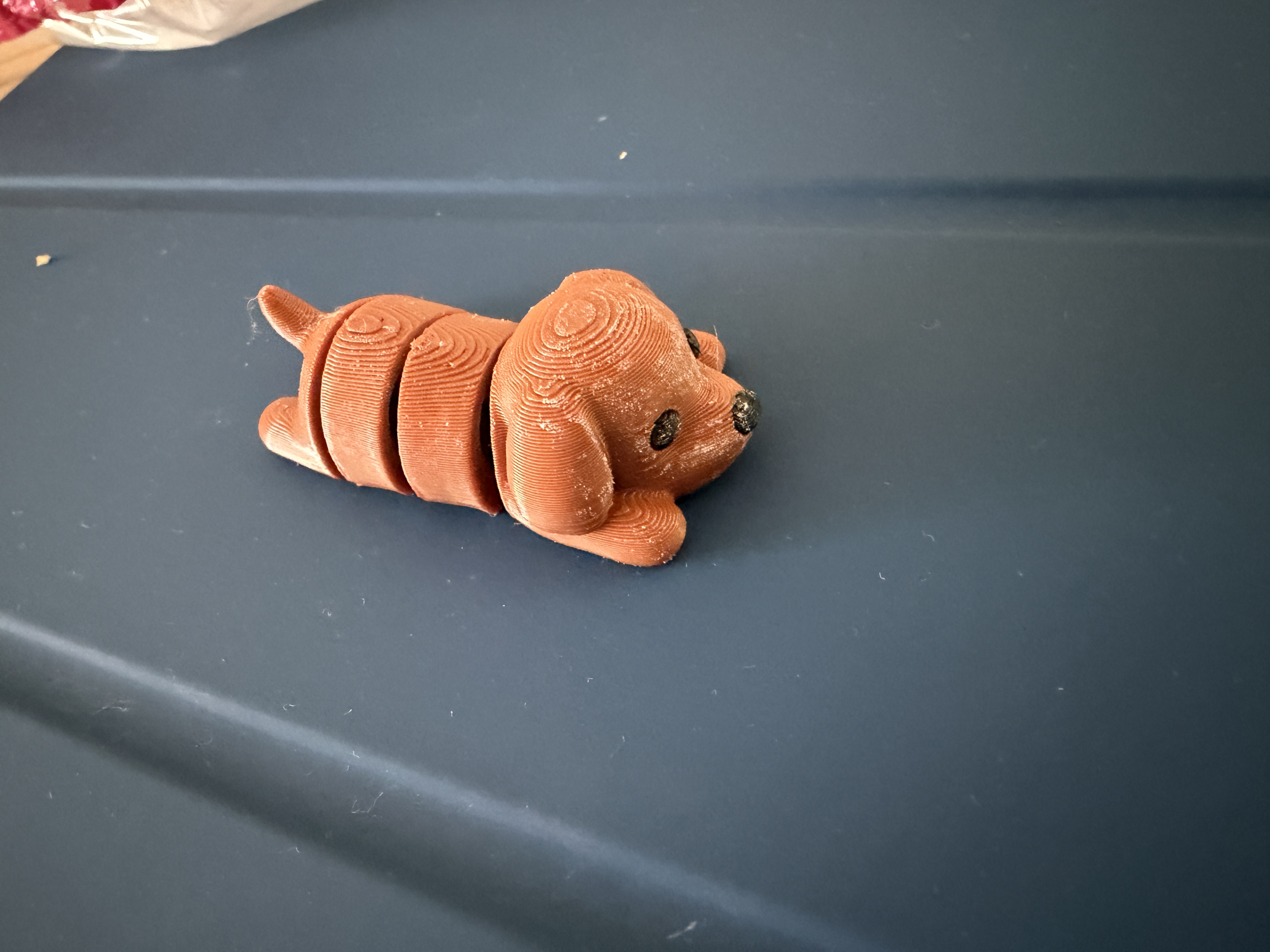 Miniatura 5 do modelo 3D Flexi Dog - Articulated Keychain