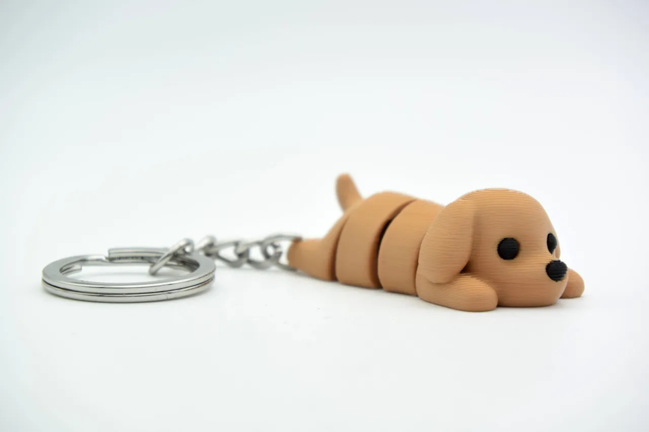 Flexi Dog - Articulated Keychain view 2