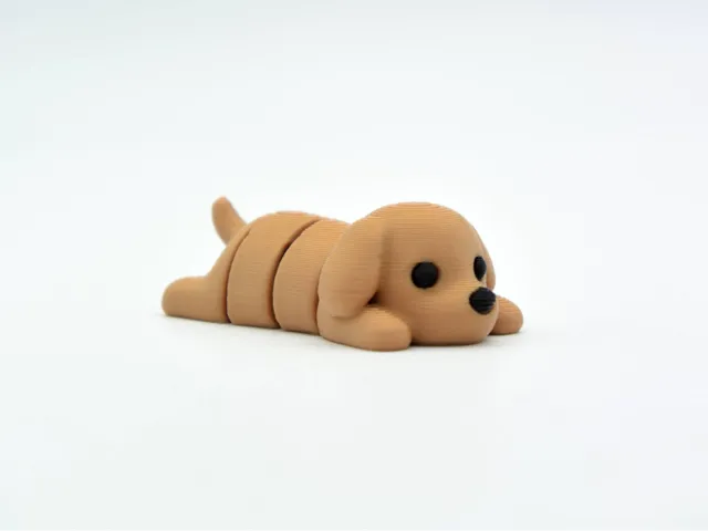 Flexi Dog - Articulated Keychain