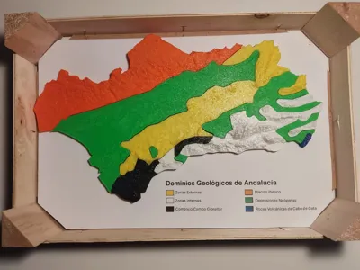 Geological Domains of Andalusia
