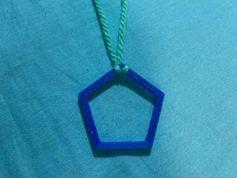 pentagon pendant