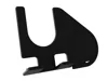 Left side holder with cutout