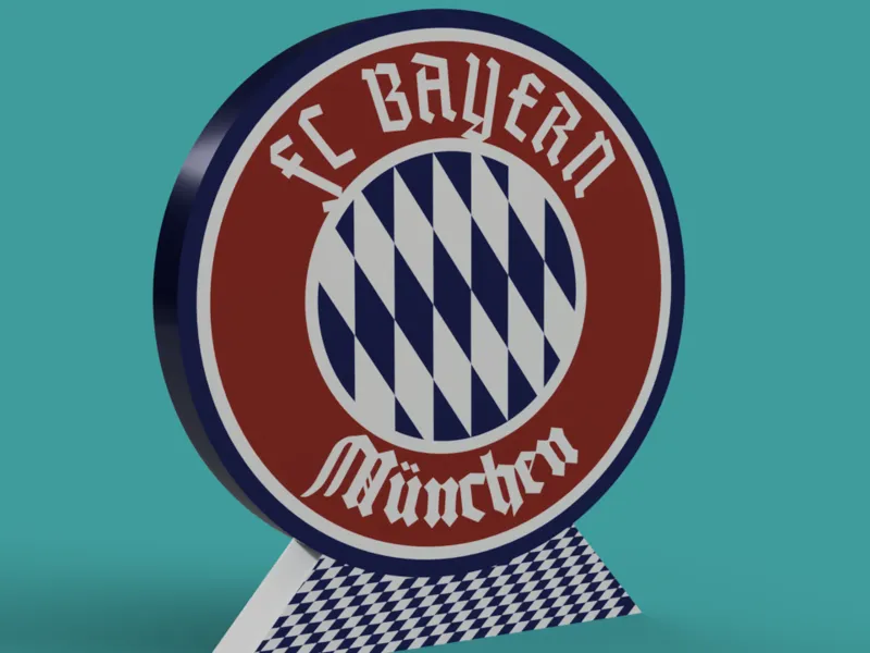 FC Bayern Logo Lightbox