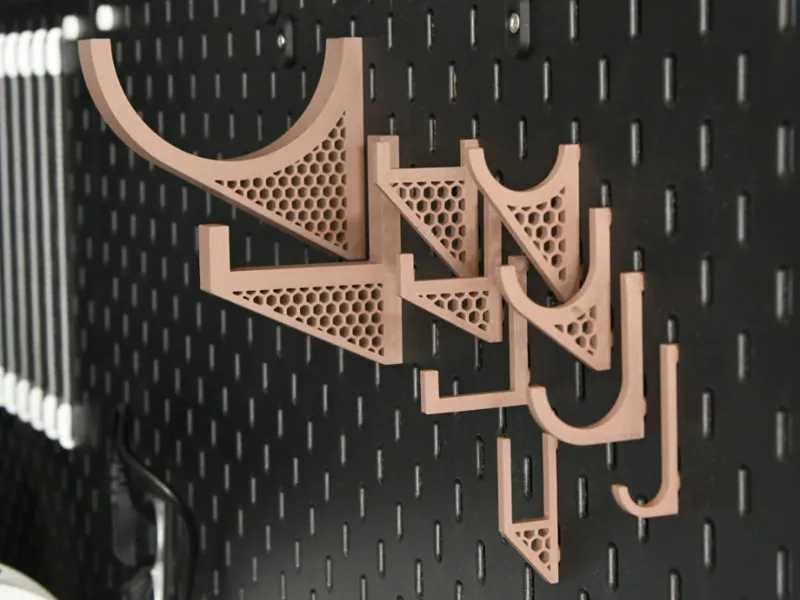 IKEA skadis customizable hooks