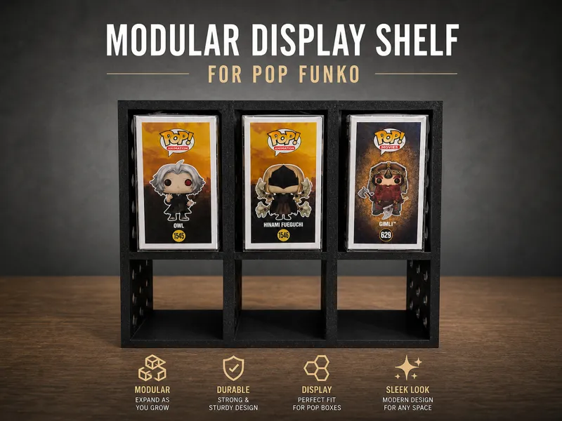 Modular Display Shelf ENG/PL