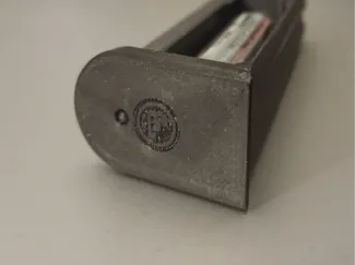 Improved ASG CZ-P09 Magazine Baseplate with Logo