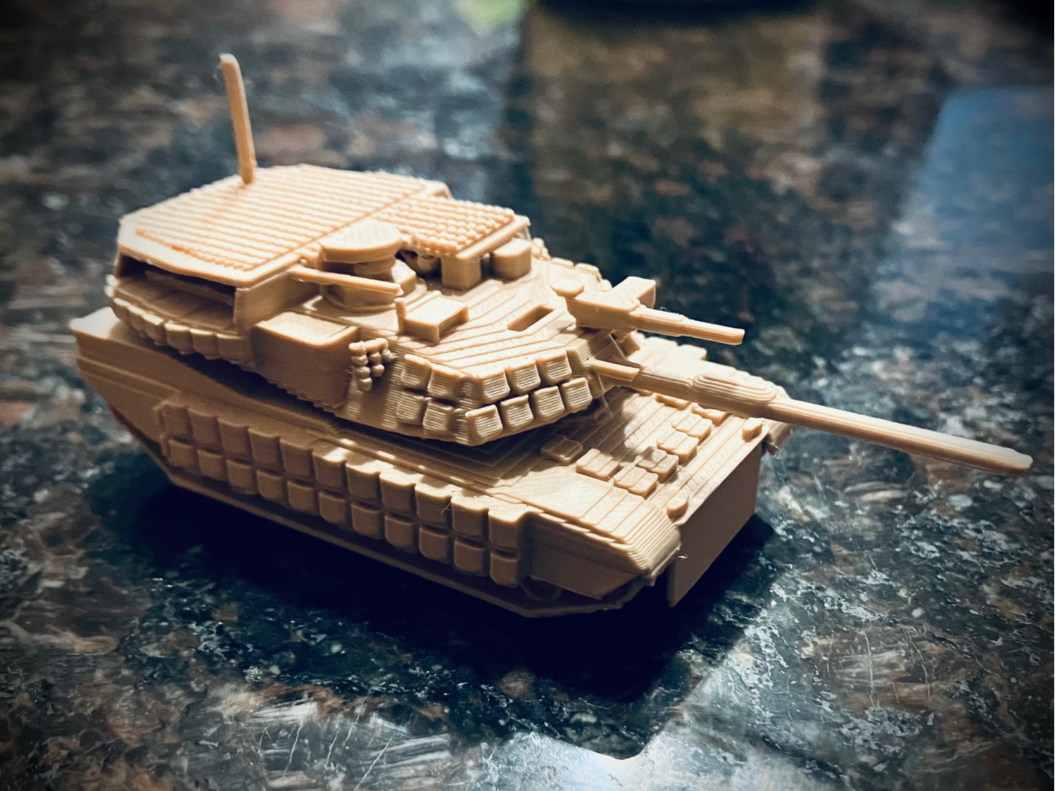 more detailed Ukrainian M1 Abrams MBT
