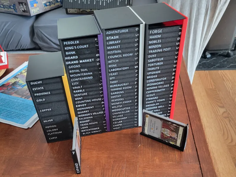 DOMINION Base Set Sleeved with Card Costs