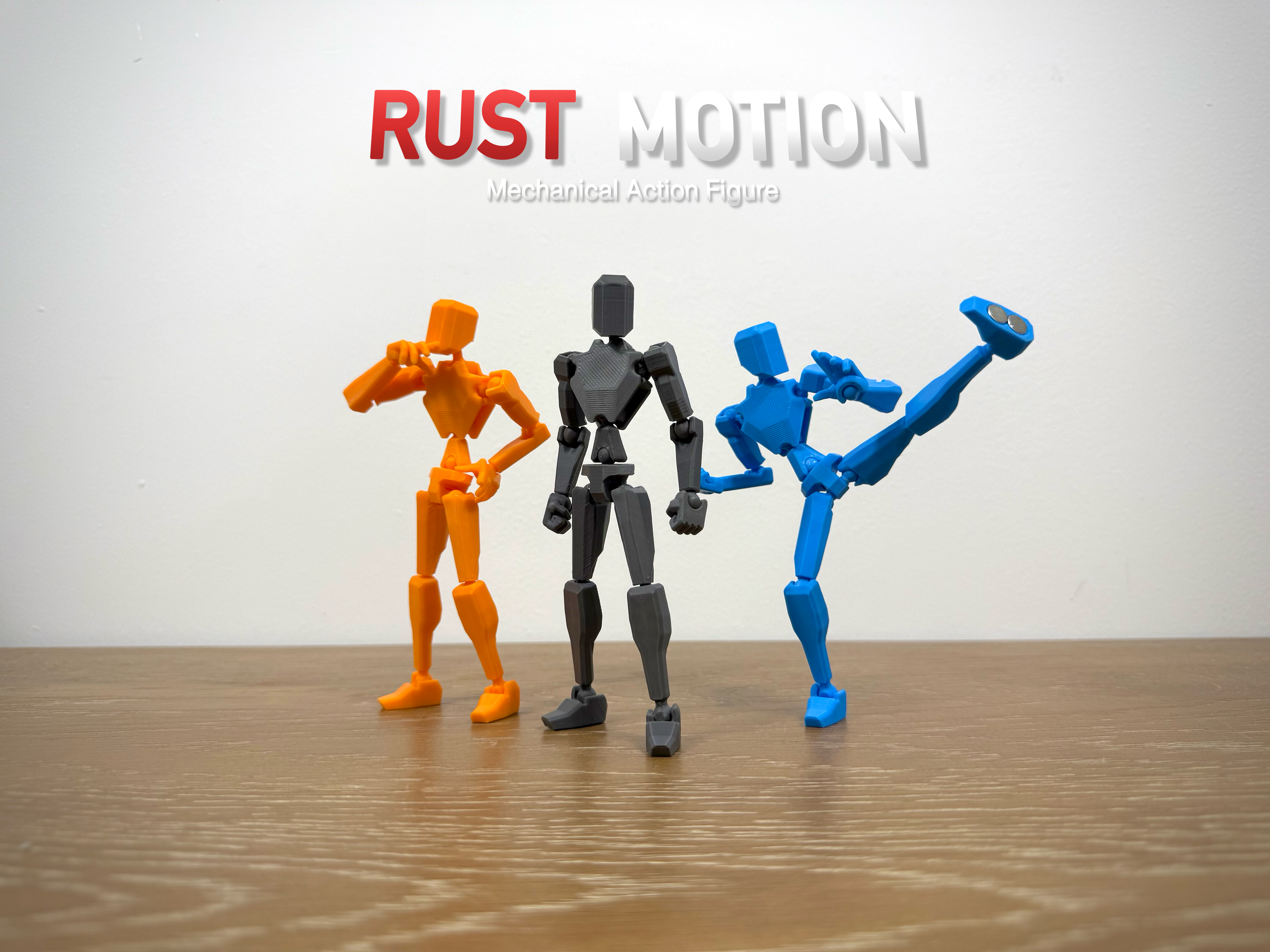 Rust Motion Mechanical Action Figure - 1
