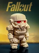 Фигурка Mini Flexi Fallout NCR Power Armor