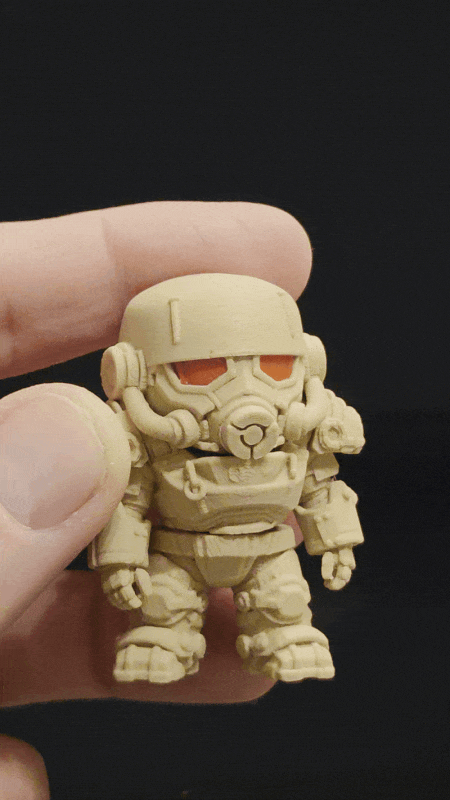 Фигурка Mini Flexi Fallout NCR Power Armor