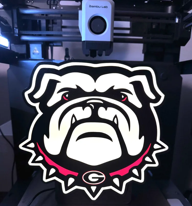 Georgia Bulldogs Lightbox Electronics