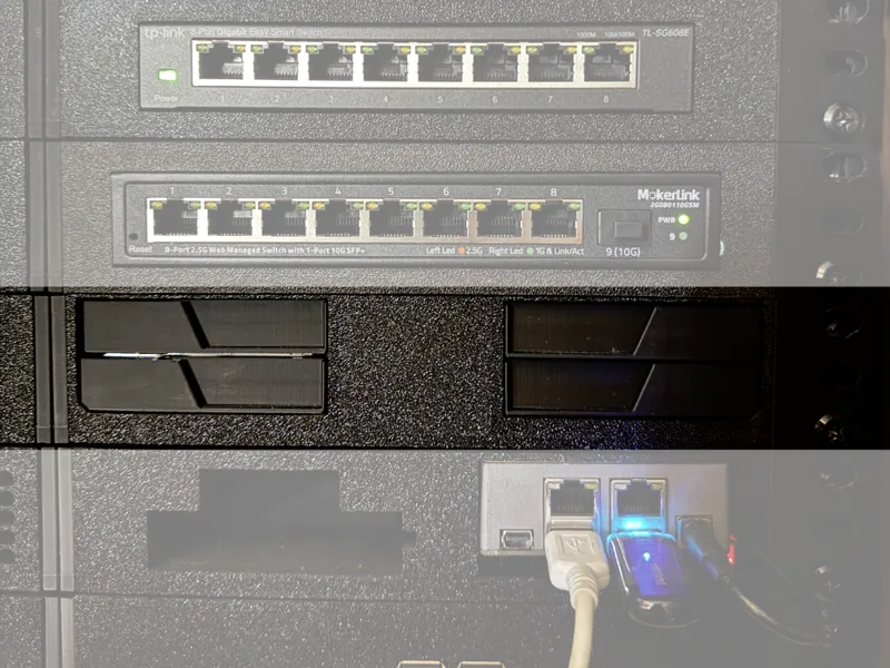 OpenRack - 4x 2.5 HDD Insert
