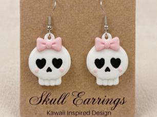 Skull Earrings - 1