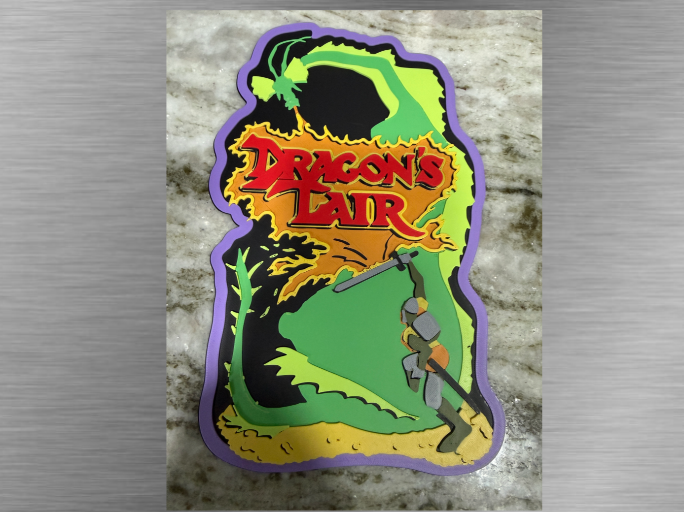 Dragons Lair Arcade-Layered Logo Art