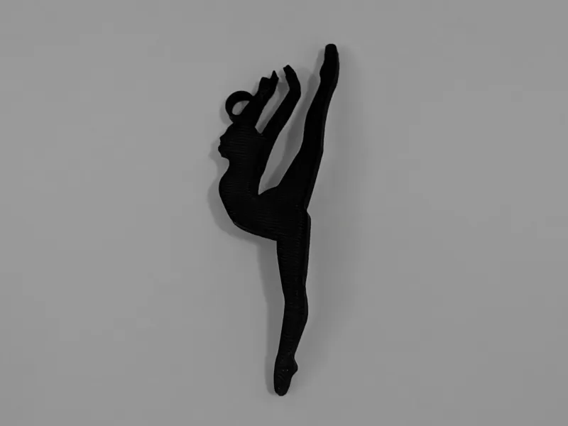 Dancer Keychain